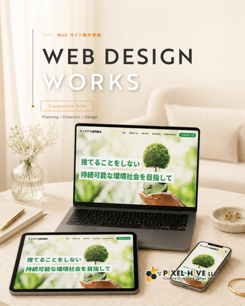 ウィズアス協同組合さま 制作実績